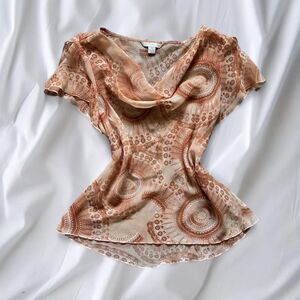 Jonathan Martin Sheer Blouse